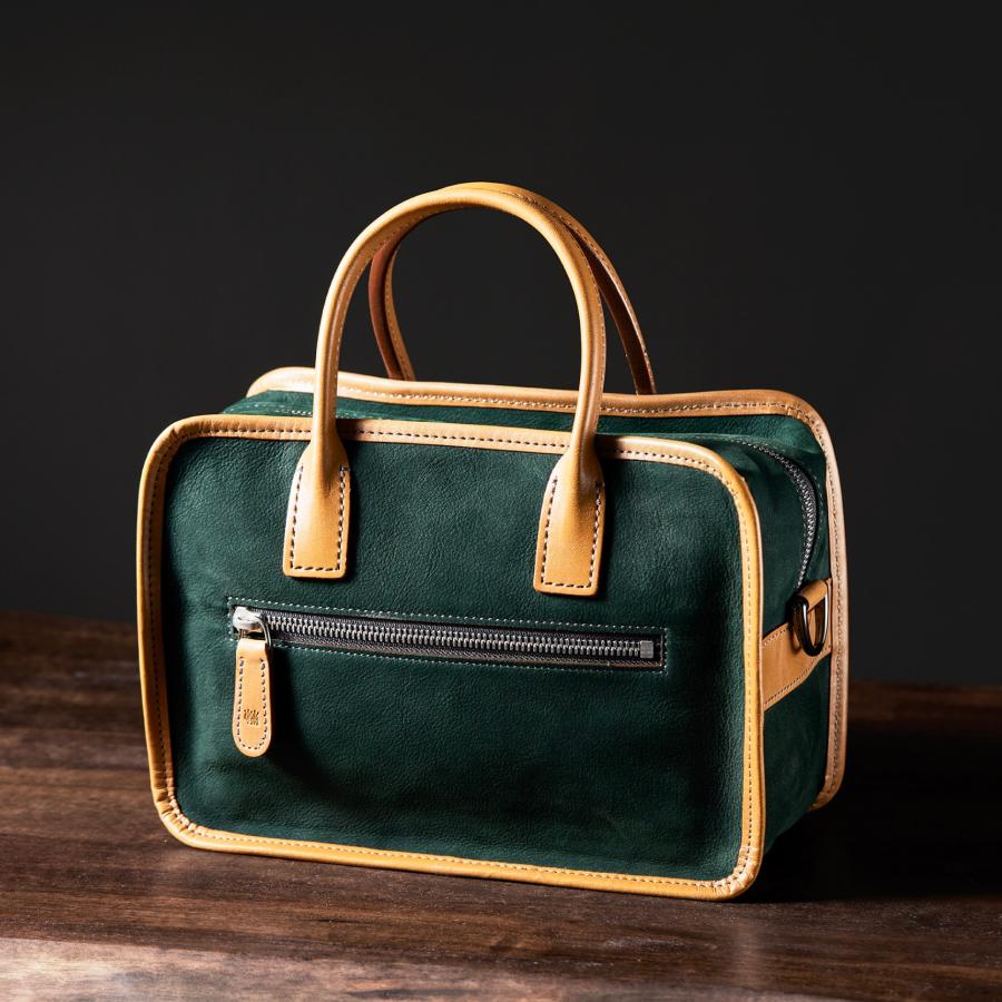 【ココマイスター】ダブルウッド・クラシカルミニボストン ミニバッグ ボストンバッグ メンズ 日本製 ヌバック ダブルウッド ショルダーバッグ セカンドバッグ | COCOMEISTER | 09