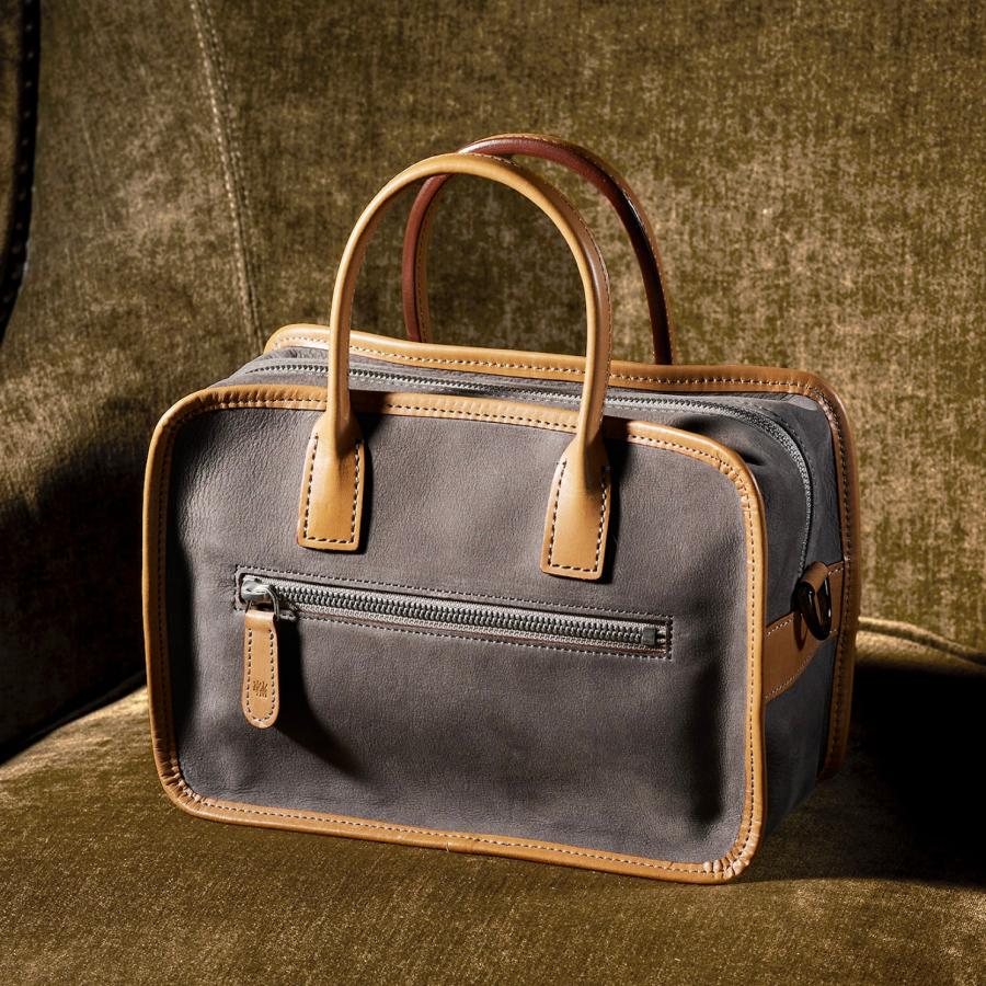 【ココマイスター】ダブルウッド・クラシカルミニボストン ミニバッグ ボストンバッグ メンズ 日本製 ヌバック ダブルウッド ショルダーバッグ セカンドバッグ | COCOMEISTER | 11