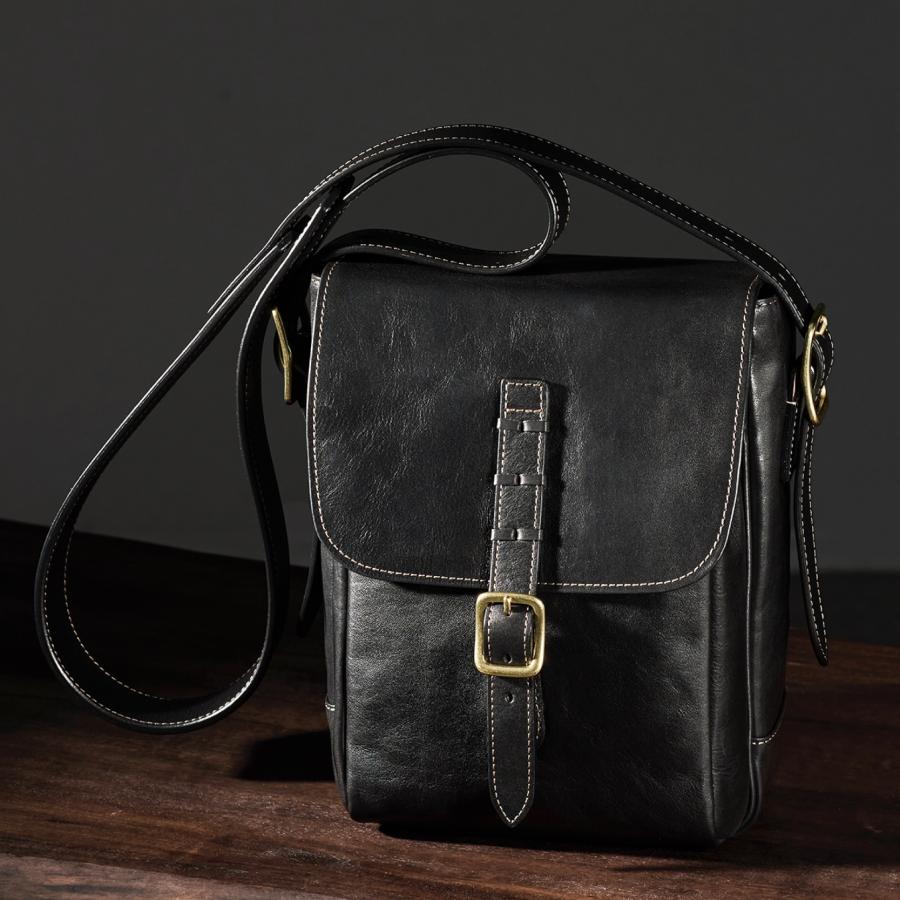 【ココマイスター】ダブルウッド・クラシカルミニショルダー ミニバッグ メンズ 日本製 ヌバック ダブルウッド ショルダーバッグ セカンドバッグ | COCOMEISTER | 10