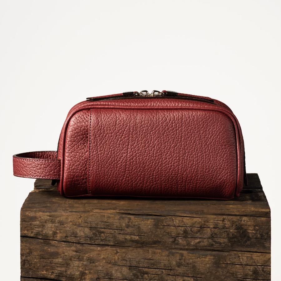 【ココマイスター】マットシュリンク・ランタンバッグ セカンドバッグ メンズ 革 日本製 ブランド | COCOMEISTER | 13