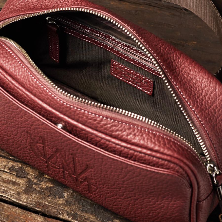 【ココマイスター】マットシュリンク・LOGショルダー ショルダーバッグ メンズ 革 日本製 ブランド | COCOMEISTER | 16