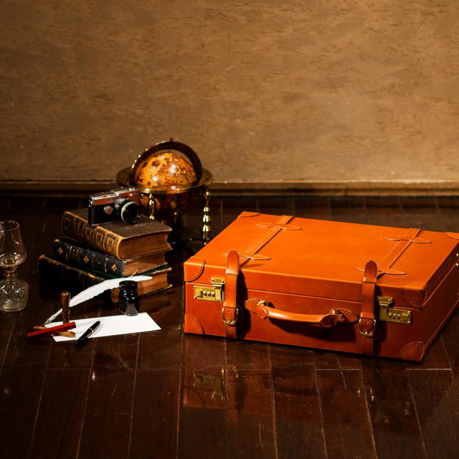 【ココマイスター】ブライドル・ロイヤルヒースロー アタッシュケース メンズ 革 日本製 ブランド ブライドルレザー | COCOMEISTER | 15