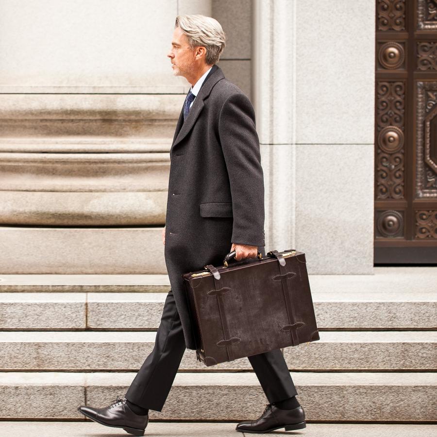 【ココマイスター】ブライドル・ロイヤルヒースロー アタッシュケース メンズ 革 日本製 ブランド ブライドルレザー | COCOMEISTER | 10