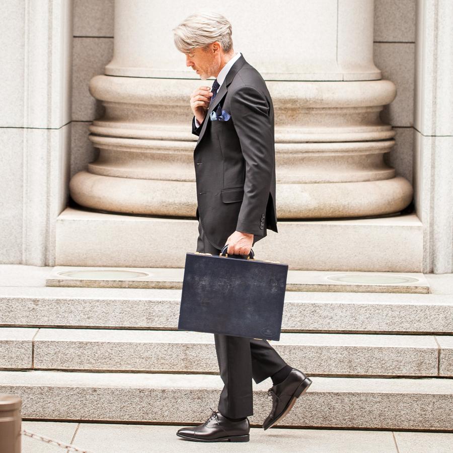 【ココマイスター】ブライドル・ロイヤルウィンザー アタッシュケース メンズ 革 日本製 ブランド ブライドルレザー | COCOMEISTER | 17