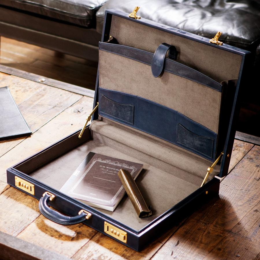 【ココマイスター】ブライドル・ロイヤルウィンザー アタッシュケース メンズ 革 日本製 ブランド ブライドルレザー | COCOMEISTER | 12
