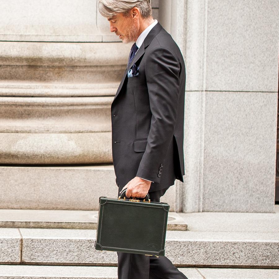 【ココマイスター】ブライドル・ロイヤルレガッタ アタッシュケース メンズ 革 日本製 ブランド ブライドルレザー | COCOMEISTER | 15