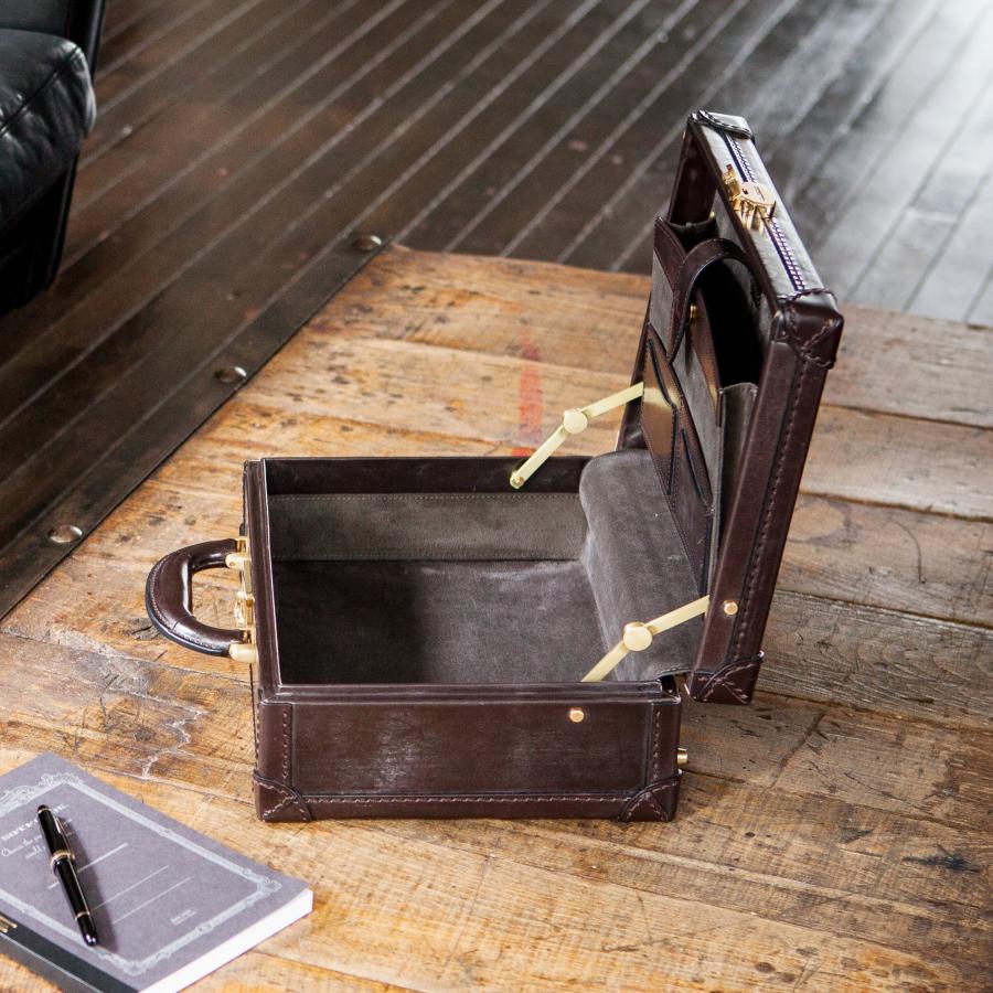 【ココマイスター】ブライドル・ロイヤルレガッタ アタッシュケース メンズ 革 日本製 ブランド ブライドルレザー | COCOMEISTER | 17