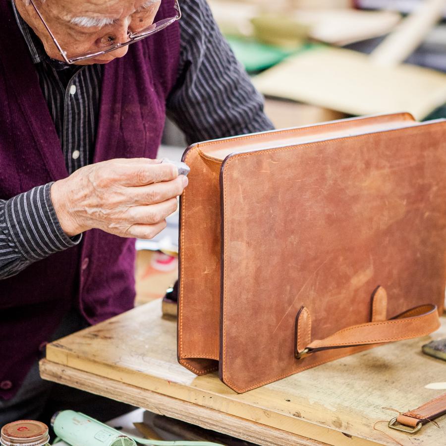 【ココマイスター】ナポレオンカーフ・ビジネスボナパルト ビジネスバッグ メンズ 革 日本製 ブランド 経年変化 | COCOMEISTER | 16