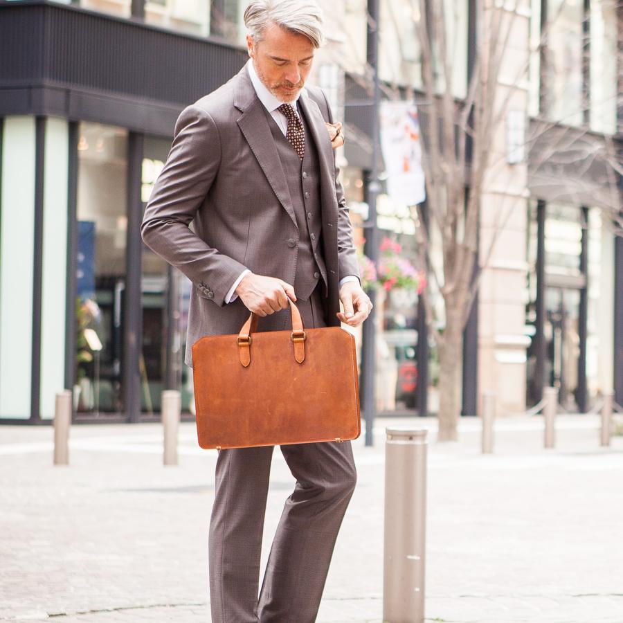 【ココマイスター】ナポレオンカーフ・ビジネスボナパルト ビジネスバッグ メンズ 革 日本製 ブランド 経年変化 | COCOMEISTER | 11