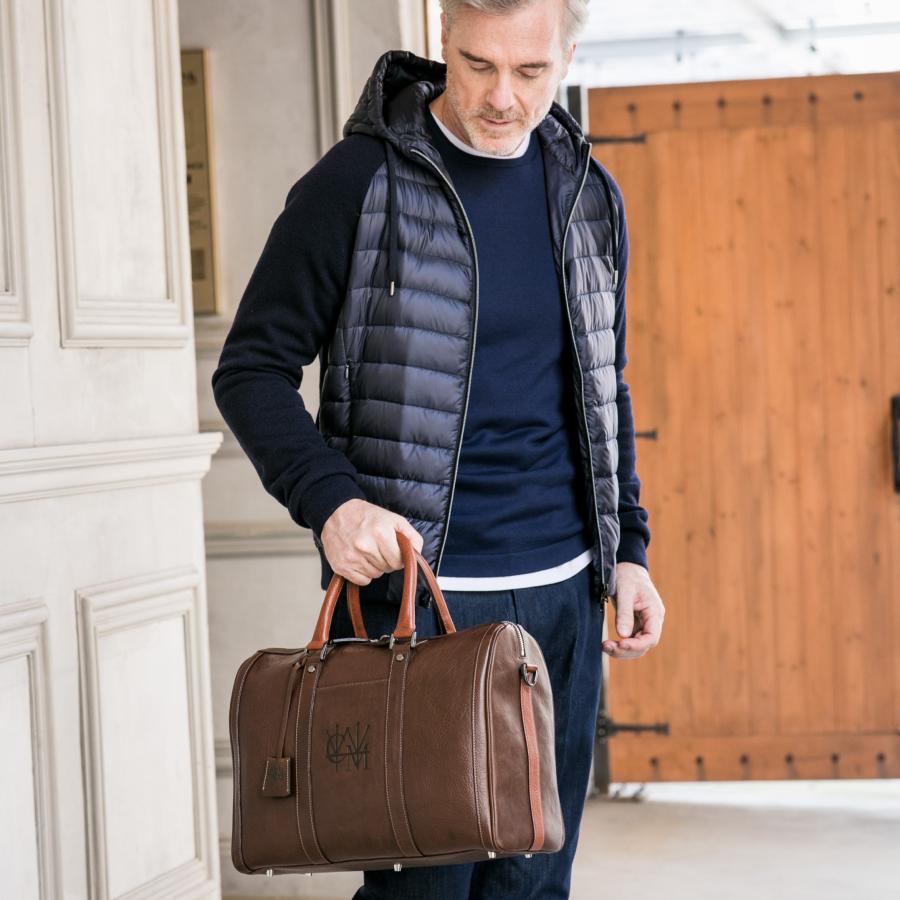 【ココマイスター】ワイルドマルティーニ・スモールフレイム ボストンバッグ 旅行 イタリアンレザー マルティーニ ゴルフ 日本製 出張 | COCOMEISTER | 09