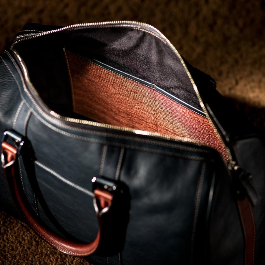 【ココマイスター】ワイルドマルティーニ・スモールフレイム ボストンバッグ 旅行 イタリアンレザー マルティーニ ゴルフ 日本製 出張 | COCOMEISTER | 12