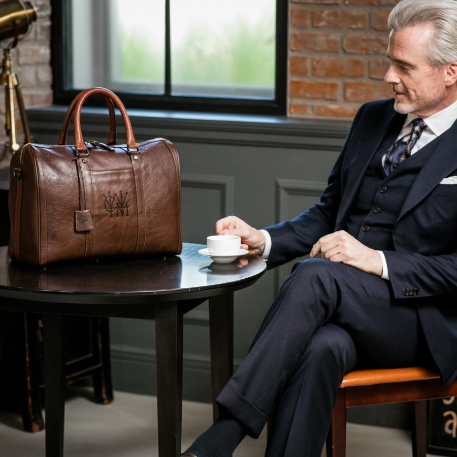 【ココマイスター】ワイルドマルティーニ・スモールフレイム ボストンバッグ 旅行 イタリアンレザー マルティーニ ゴルフ 日本製 出張 | COCOMEISTER | 13