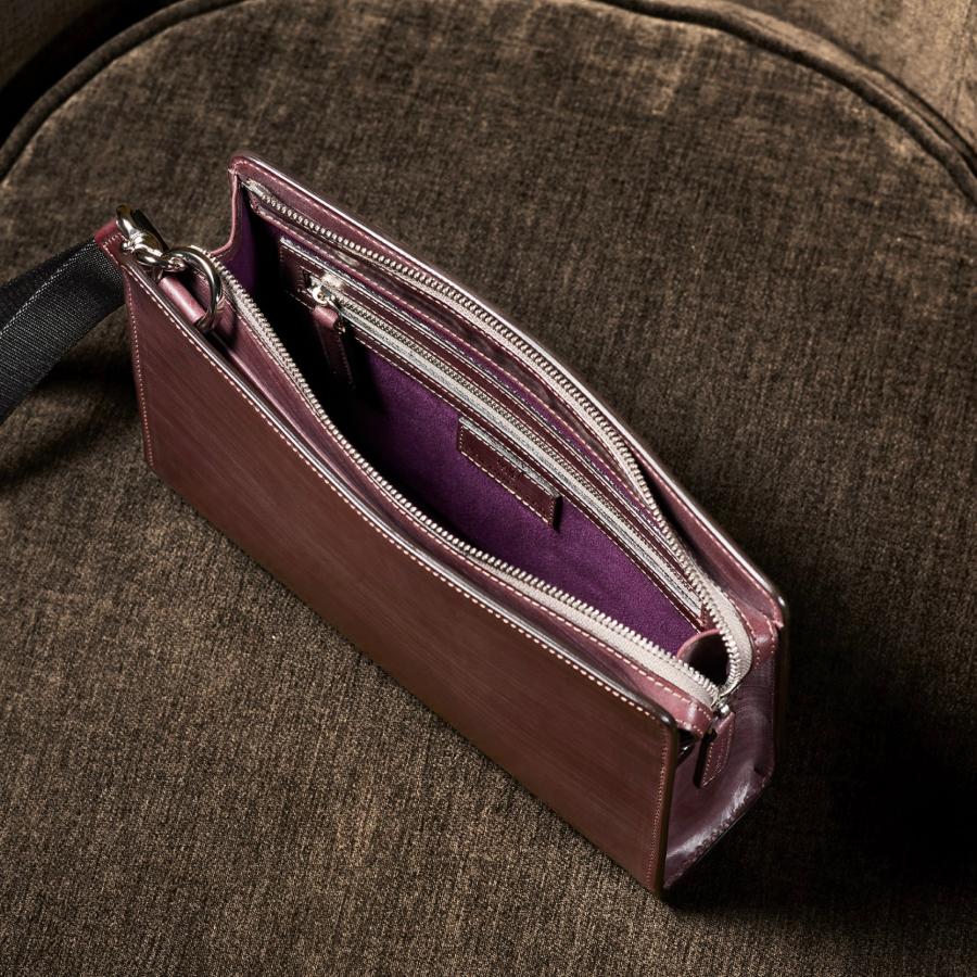 【ココマイスター】オークバーク・ブロック セカンドバッグ | COCOMEISTER | 11