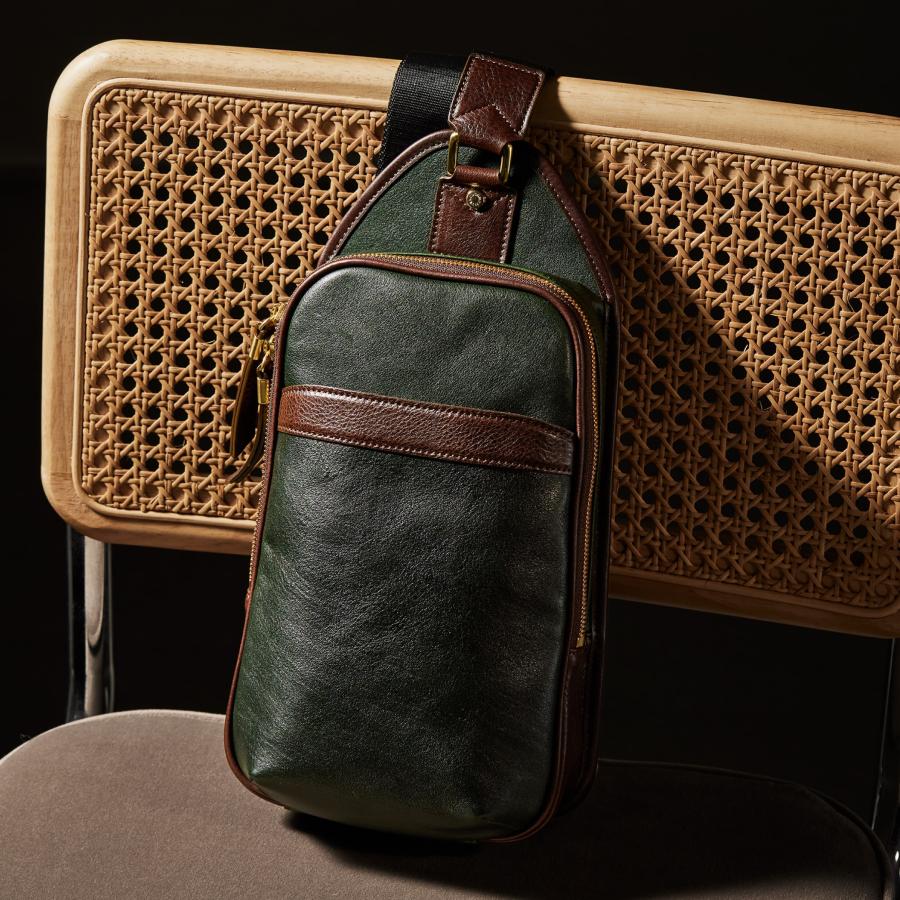 【ココマイスター】ダーリントン・ボディショルダー ボディバッグ メンズ レザー ショルダーバッグ 革 日本製 ブランド イギリス | COCOMEISTER | 10