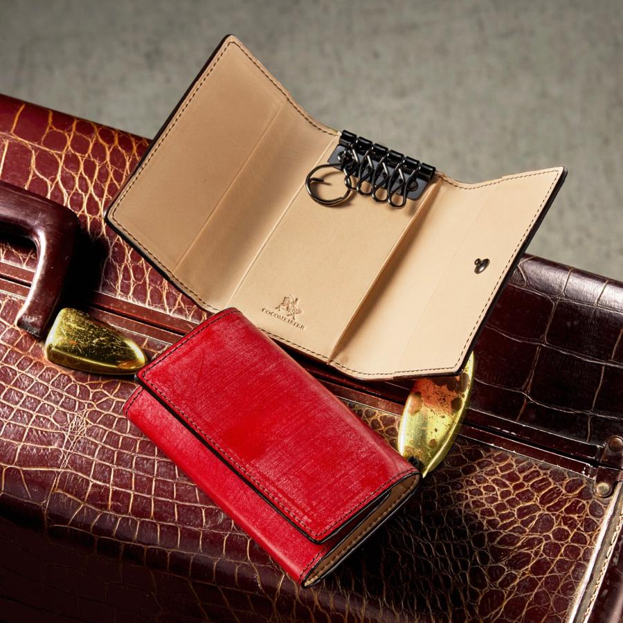 【ココマイスター】ブライドル・グランドキーケース メンズ 革 日本製 ブランド ブライドルレザー キーホルダー | COCOMEISTER | 16