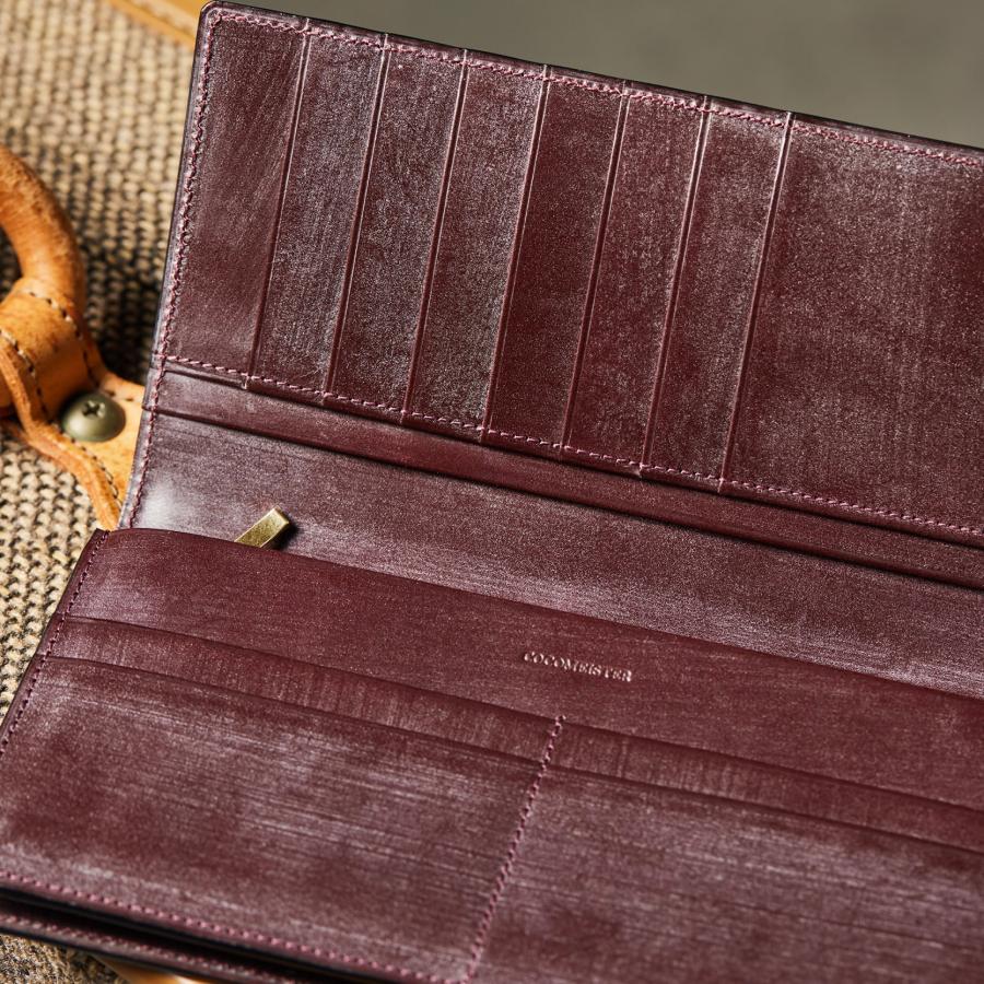 【ココマイスター】ジョージブライドル・ブレニムウォレット 長財布 革 日本製 ブランド ブライドルレザー | COCOMEISTER | 17