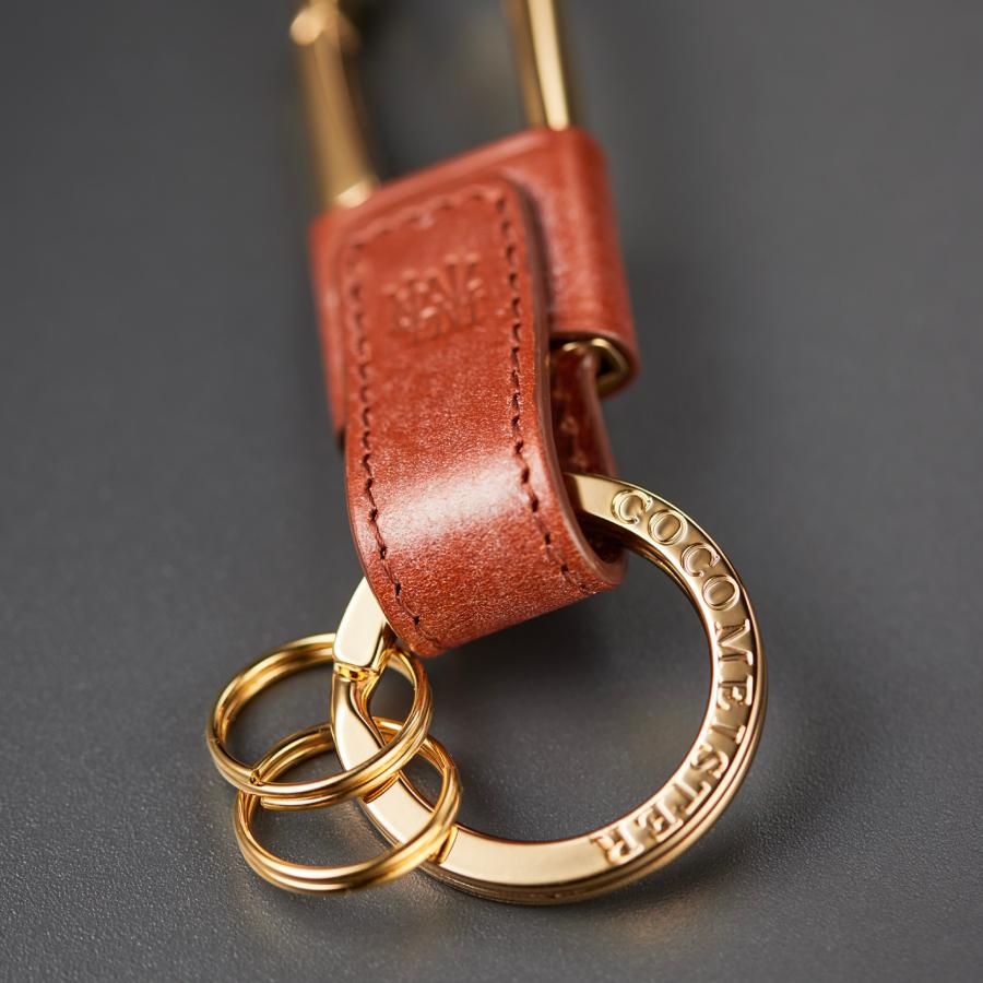 【ココマイスター】ジョージブライドル・キヨタケ メンズ 革 日本製 ブランド キーリング ブライドルレザー | COCOMEISTER | 15