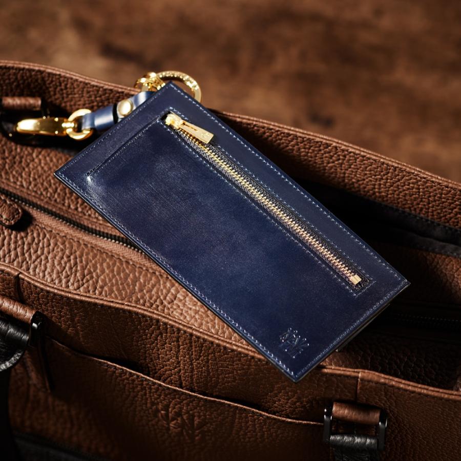 【ココマイスター】ジョージブライドル・ドノヴァン カードケース お札 カードホルダー 革 日本製 ブランド メンズ ブライドルレザー | COCOMEISTER