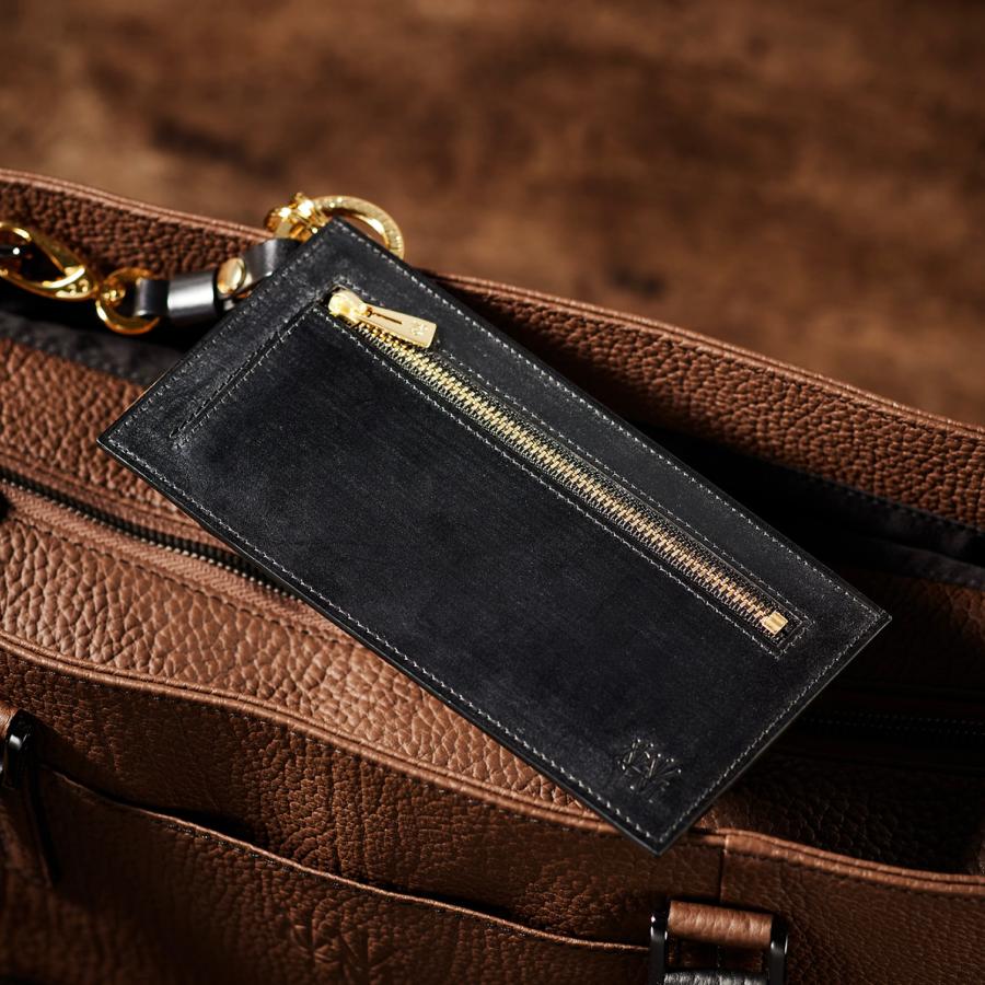 【ココマイスター】ジョージブライドル・ドノヴァン カードケース お札 カードホルダー 革 日本製 ブランド メンズ ブライドルレザー | COCOMEISTER | 10