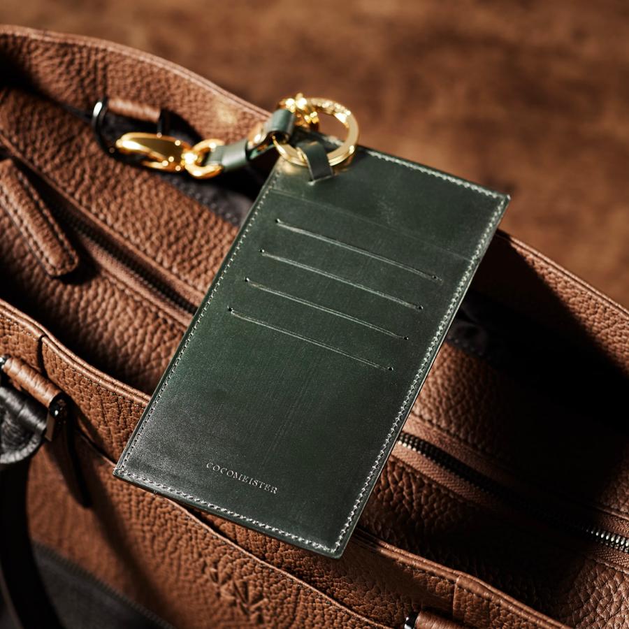 【ココマイスター】ジョージブライドル・ドノヴァン カードケース お札 カードホルダー 革 日本製 ブランド メンズ ブライドルレザー | COCOMEISTER | 11