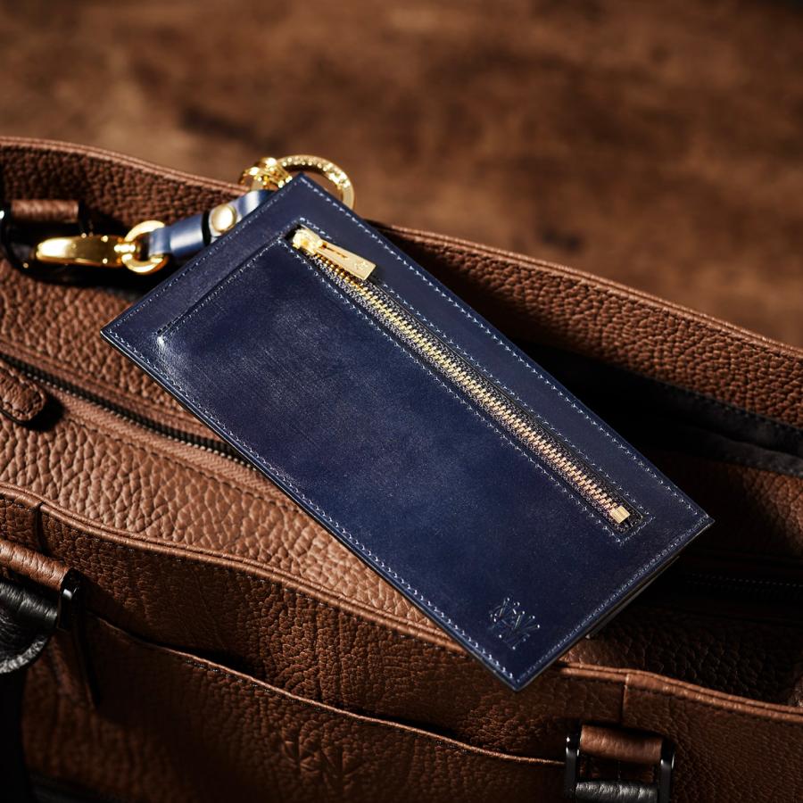 【ココマイスター】ジョージブライドル・ドノヴァン カードケース お札 カードホルダー 革 日本製 ブランド メンズ ブライドルレザー | COCOMEISTER | 13