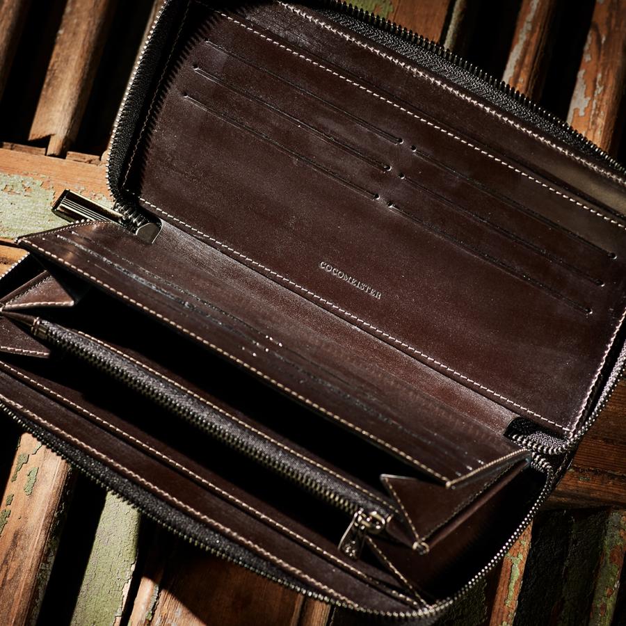 【ココマイスター】ジョリーロジャー・アイスランド 長財布 メンズ ブライドル 革 日本製 ブランド | COCOMEISTER | 15