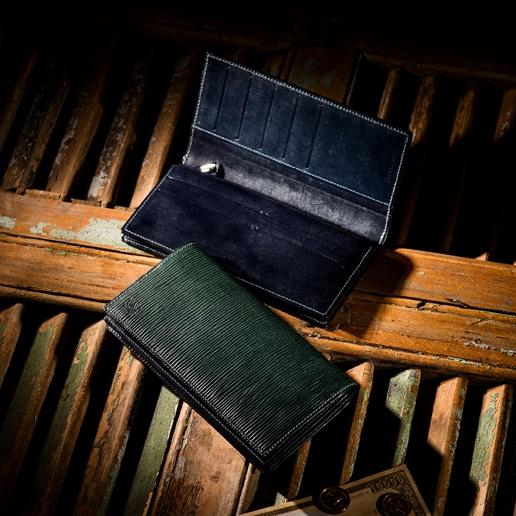 【ココマイスター】ジョリーロジャー・コンキスタドール 長財布 メンズ ブライドル 革 日本製 ブランド | COCOMEISTER