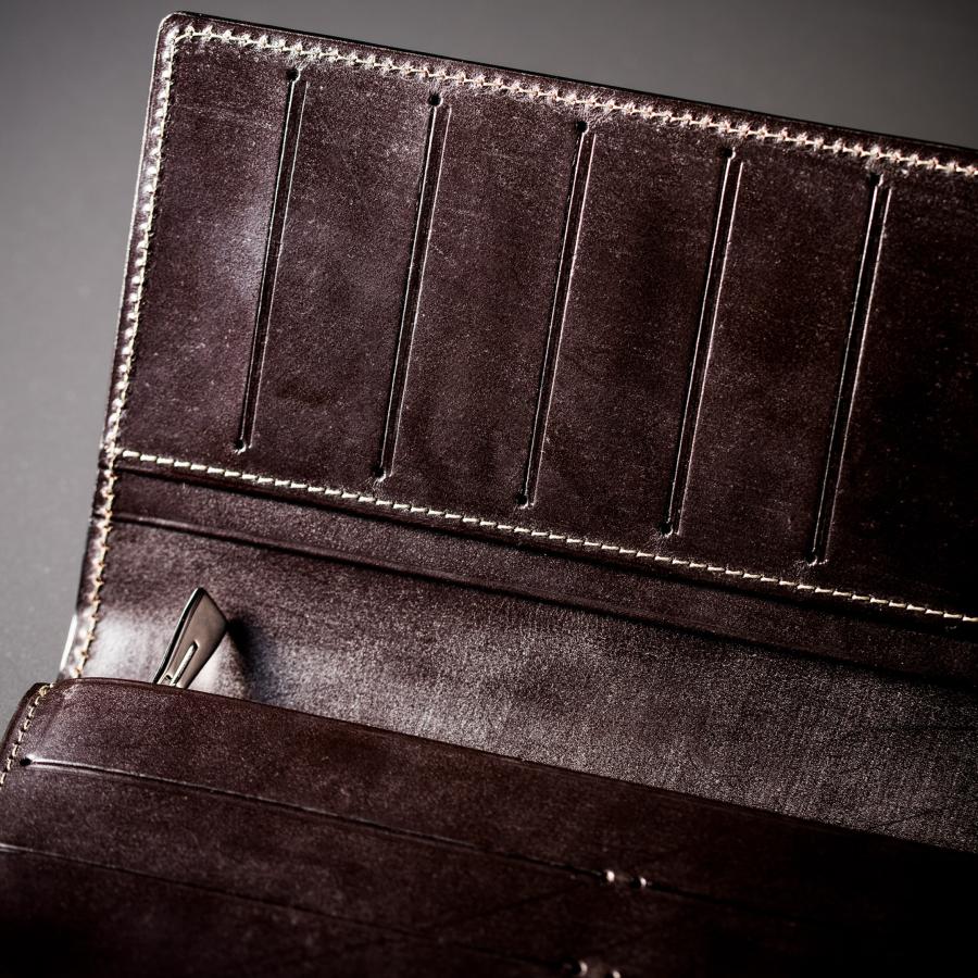 【ココマイスター】ジョリーロジャー・コンキスタドール 長財布 メンズ ブライドル 革 日本製 ブランド | COCOMEISTER | 16