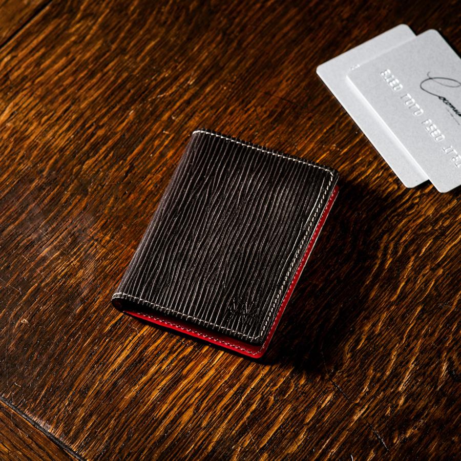 【ココマイスター】ジョリーロジャー・スティード パスケース メンズ ブライドル 革 日本製 ブランド カードケース | COCOMEISTER | 16