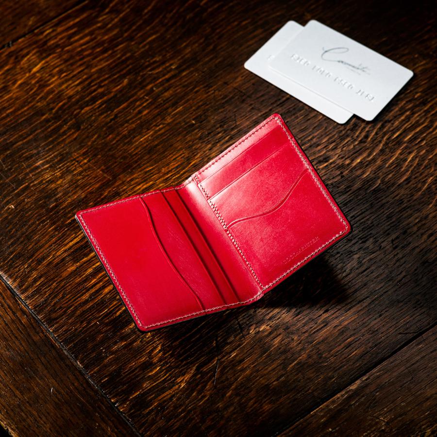 【ココマイスター】ジョリーロジャー・スティード パスケース メンズ ブライドル 革 日本製 ブランド カードケース | COCOMEISTER | 17