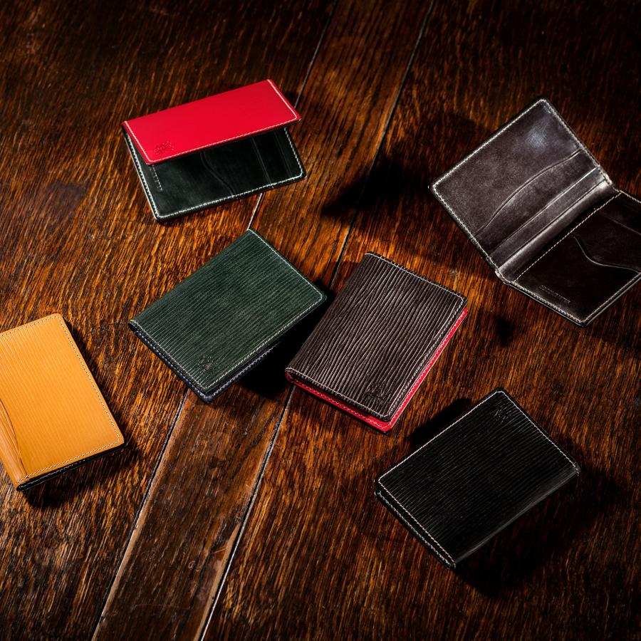 【ココマイスター】ジョリーロジャー・スティード パスケース メンズ ブライドル 革 日本製 ブランド カードケース | COCOMEISTER | 18