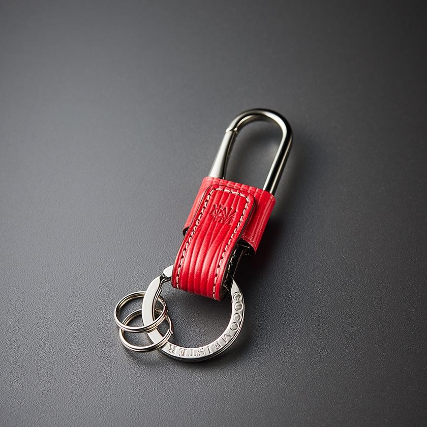 【ココマイスター】ジョリーロジャー・ジブ メンズ 革 日本製 ブランド キーリング プレスオンザブライドル | COCOMEISTER