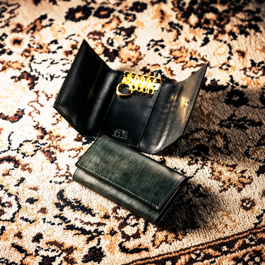 【ココマイスター】ロンドンブライドル・ビーズウイング キーケース メンズ 革 日本製 ブランド ブライドルレザー マットーネ | COCOMEISTER | 10