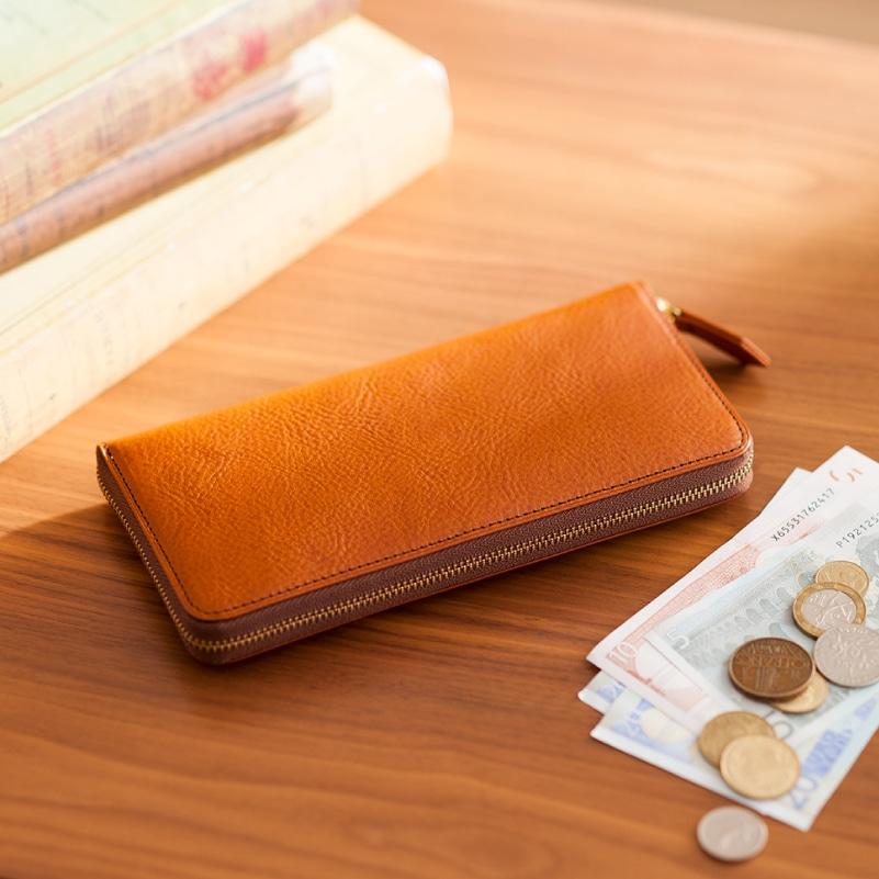 【ココマイスター】マルティーニ・クラブウォレット イタリアンレザー メンズ 革 日本製 ブランド ラウンドジップ財布 マルティーニ | COCOMEISTER