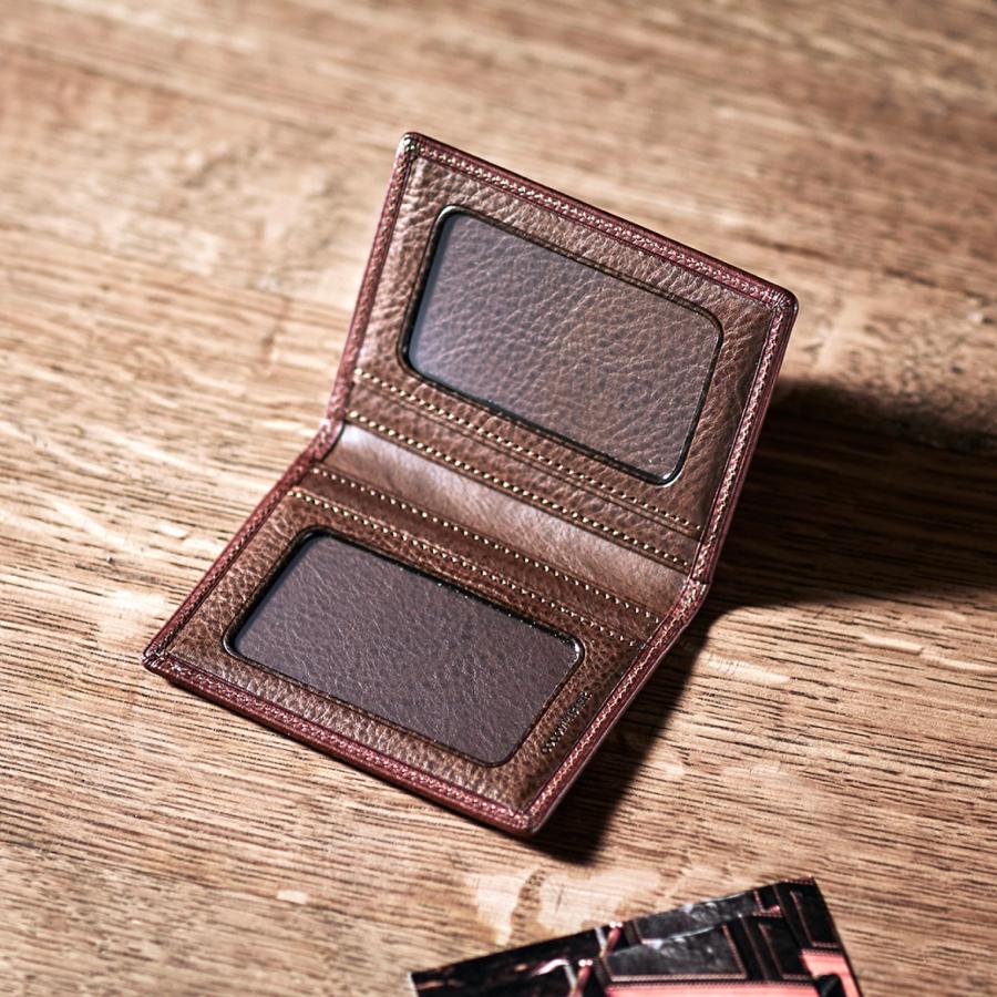 【ココマイスター】マルティーニ・パスケース イタリアンレザー メンズ 革 日本製 ブランド パスケース マルティーニ 経年変化 | COCOMEISTER | 16