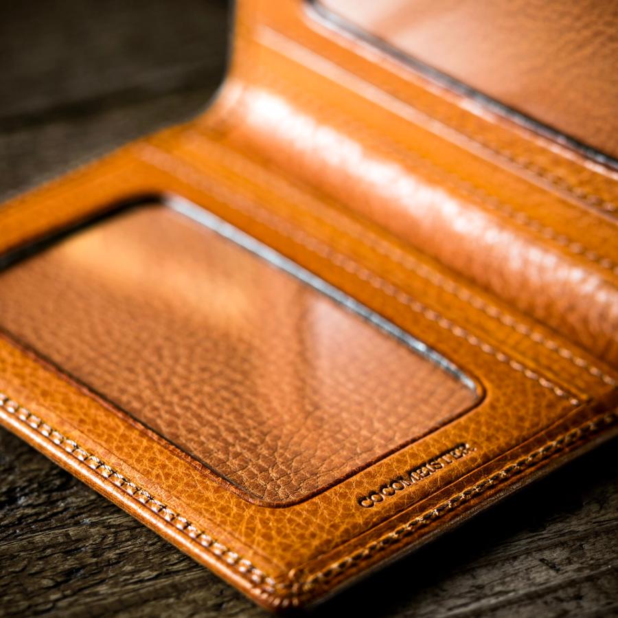 【ココマイスター】マルティーニ・パスケース イタリアンレザー メンズ 革 日本製 ブランド パスケース マルティーニ 経年変化 | COCOMEISTER | 18