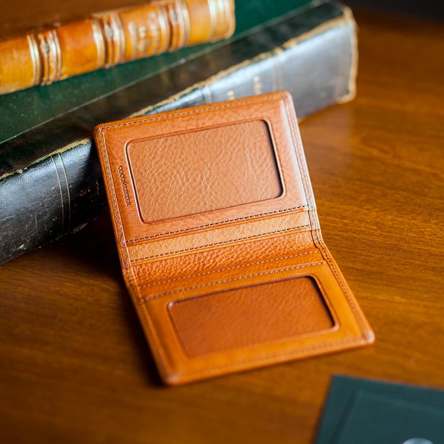 【ココマイスター】マルティーニ・パスケース イタリアンレザー メンズ 革 日本製 ブランド パスケース マルティーニ 経年変化 | COCOMEISTER | 09