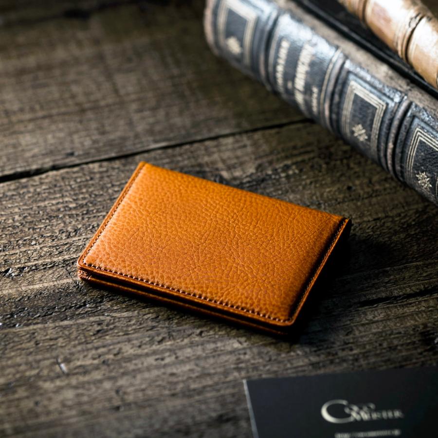 【ココマイスター】マルティーニ・パスケース イタリアンレザー メンズ 革 日本製 ブランド パスケース マルティーニ 経年変化 | COCOMEISTER | 13