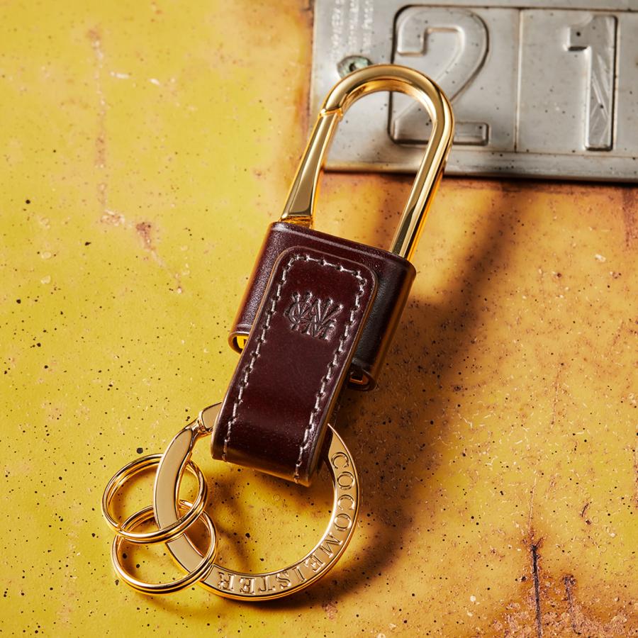 【ココマイスター】マーパット・コヨーテ キーリング メンズ 水染めコードバン ココマイスター | COCOMEISTER | 09