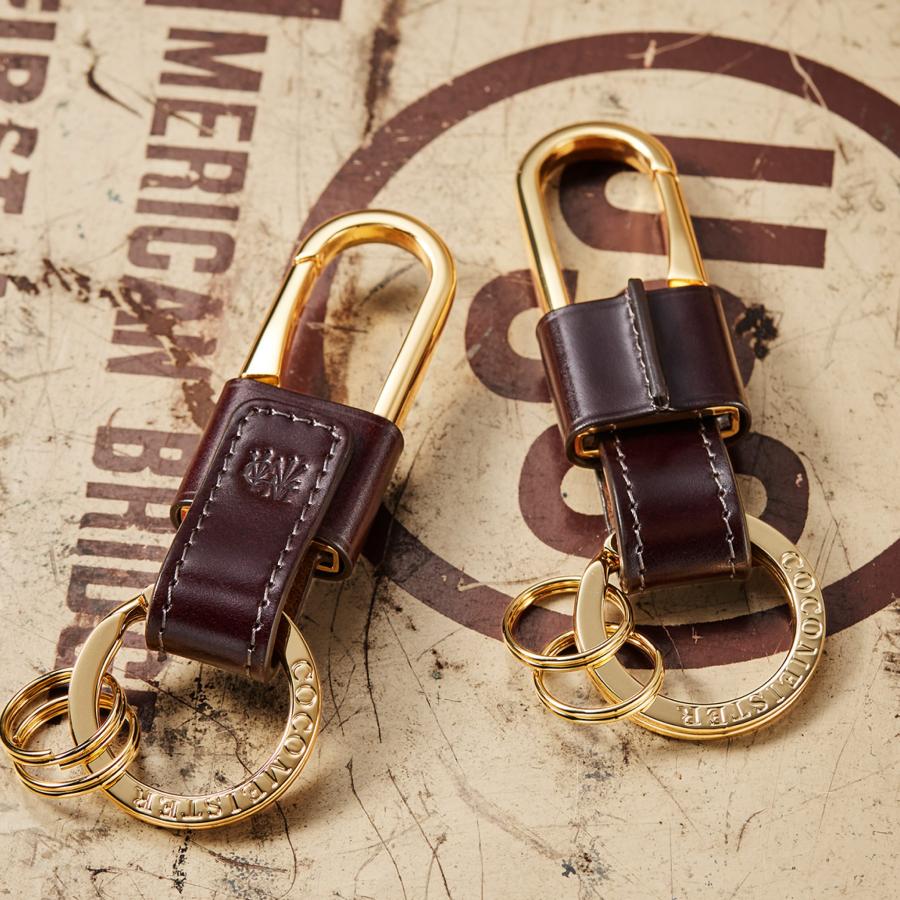 【ココマイスター】マーパット・コヨーテ キーリング メンズ 水染めコードバン ココマイスター | COCOMEISTER | 14