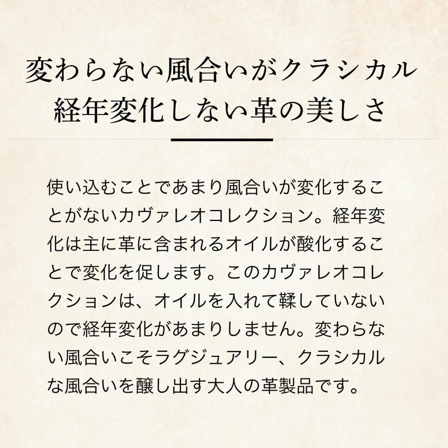 【ココマイスター】カヴァレオ・バルア 名刺入れ メンズ 革 日本製 ブランド ボックスカーフ | COCOMEISTER | 07