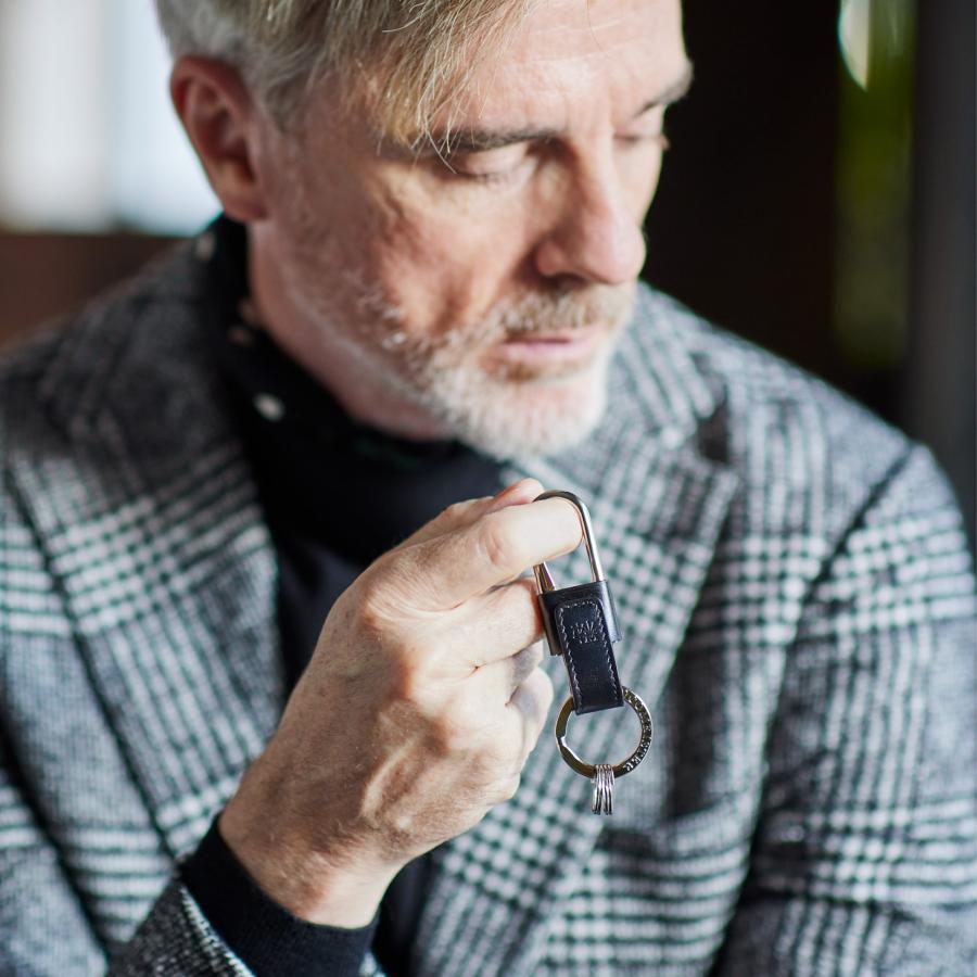 【ココマイスター】カヴァレオ・ヒラリ キーリング メンズ 革 日本製 ブランド ボックスカーフ | COCOMEISTER | 17