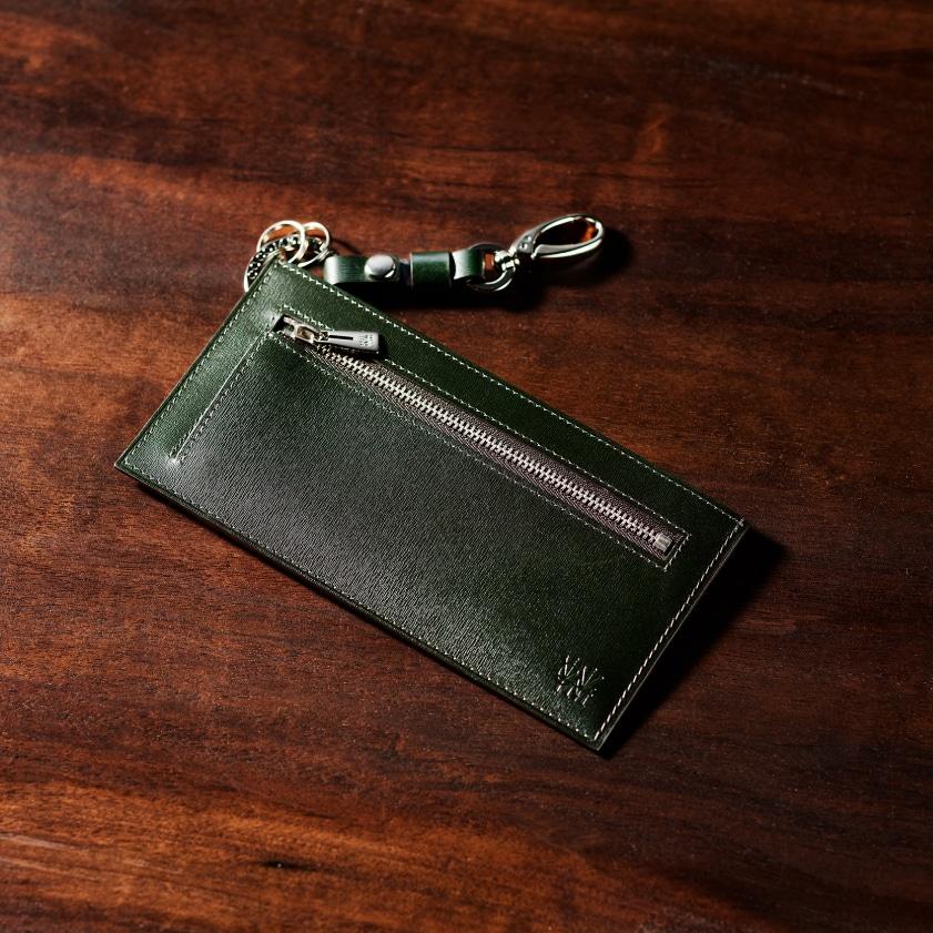 【ココマイスター】カヴァレオ・カラニ スマート財布 カードケース メンズ スリム ボックスカーフ | COCOMEISTER