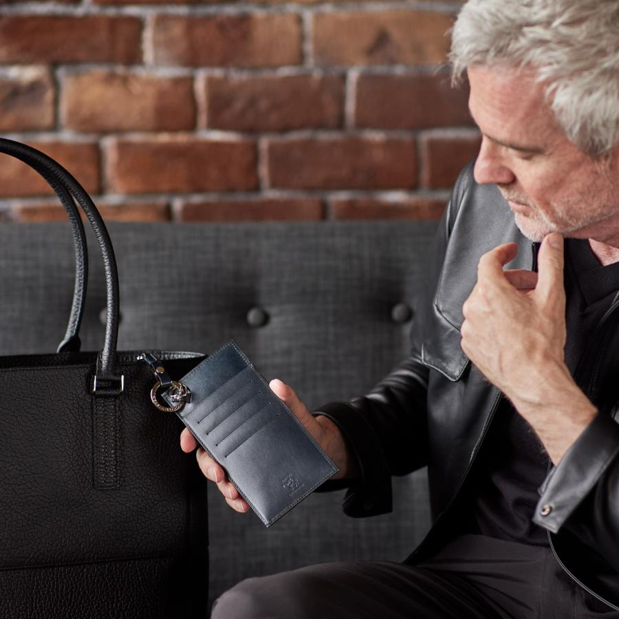 【ココマイスター】カヴァレオ・カラニ スマート財布 カードケース メンズ スリム ボックスカーフ | COCOMEISTER | 16