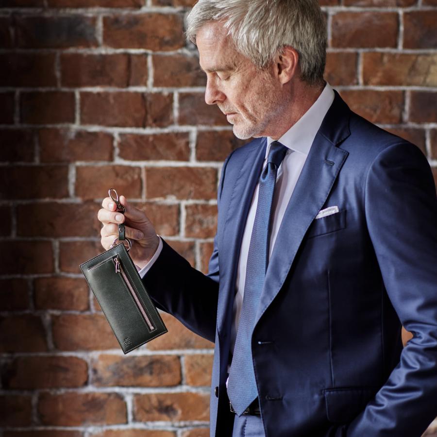 【ココマイスター】カヴァレオ・カラニ スマート財布 カードケース メンズ スリム ボックスカーフ | COCOMEISTER | 10