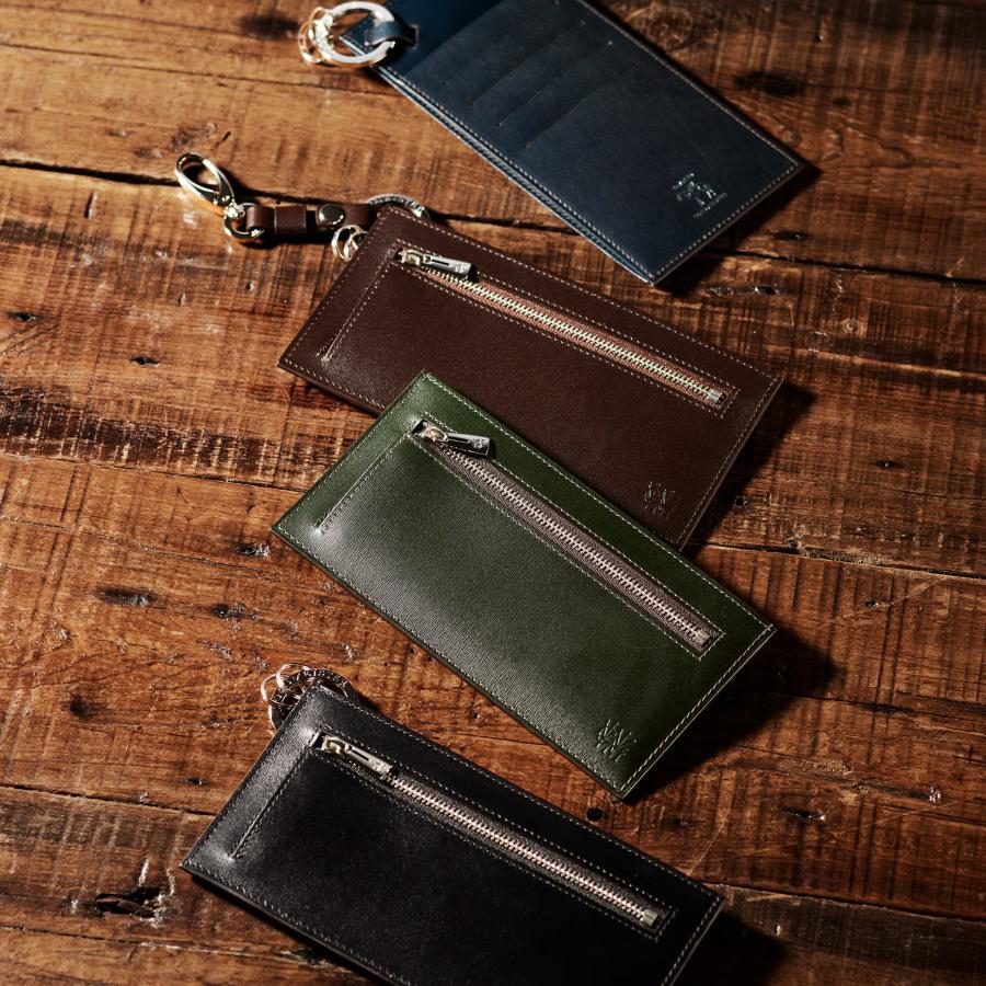 【ココマイスター】カヴァレオ・カラニ スマート財布 カードケース メンズ スリム ボックスカーフ | COCOMEISTER | 12