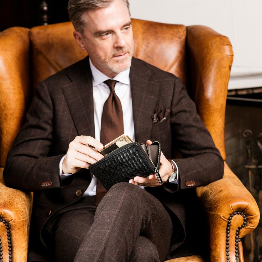 【ココマイスター】ポンテマットーネ・グラディウス 長財布 イントレチャート メンズ 革 日本製 ブランド マットーネ | COCOMEISTER | 13