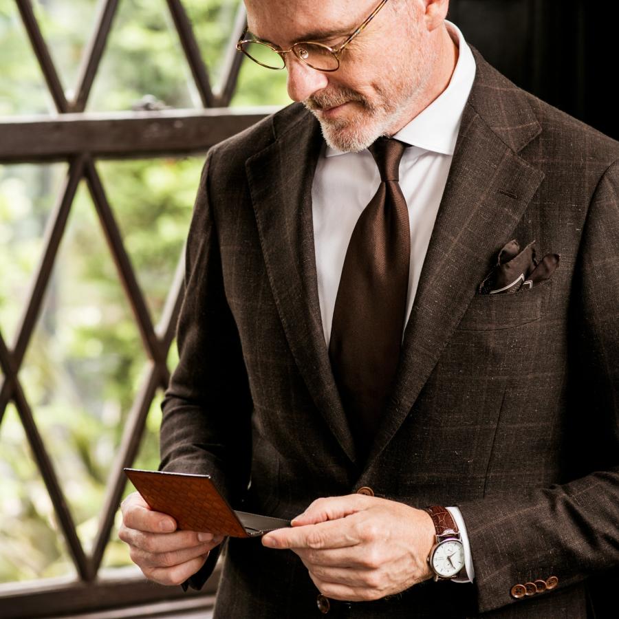 【ココマイスター】ポンテマットーネ・クラース パスケース イントレチャート メンズ 革 日本製 ブランド マットーネ | COCOMEISTER | 21