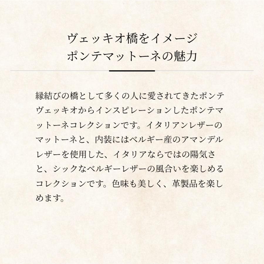 【ココマイスター】ポンテマットーネ・クラース パスケース イントレチャート メンズ 革 日本製 ブランド マットーネ | COCOMEISTER | 11