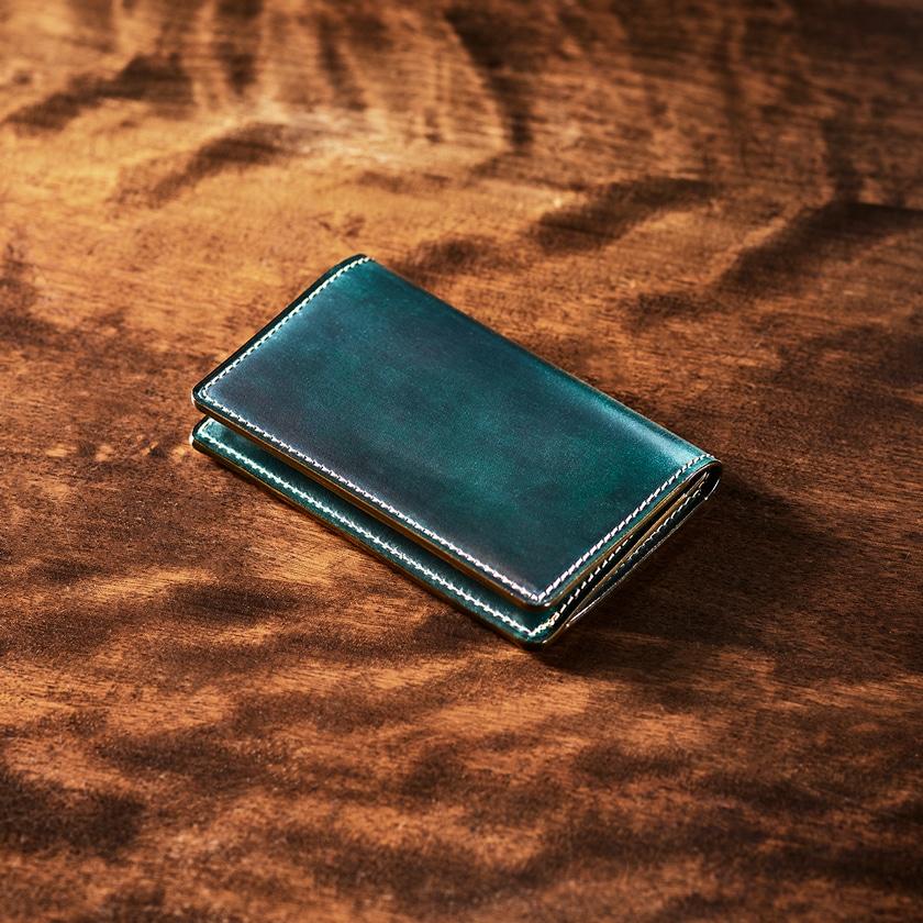 【ココマイスター】シェルコードバン・ヴァランテ 名刺入れ メンズ 革 日本製 ブランド メンズ | COCOMEISTER